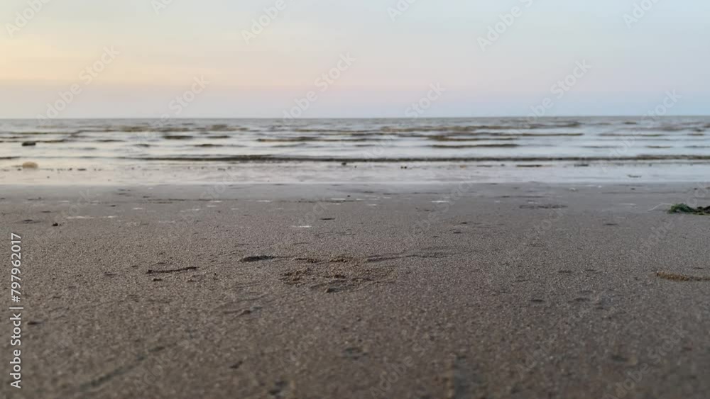 Beach view in the afternoon with very calm waves, Lancok, Aceh, Indonesia Beach view in the afternoon with very calm waves, Lancok, Aceh, Indonesia
