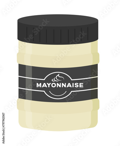 PNG, Fast food sauce mayonnaise ketchup mustard isolated on white background. Set of different bottles with sauces, mustard, soy, wasabi, mayonnaise, bbq in flat design. Vector illustration