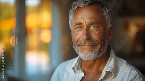 Reliability and Warmth in Middle-Aged Portrait