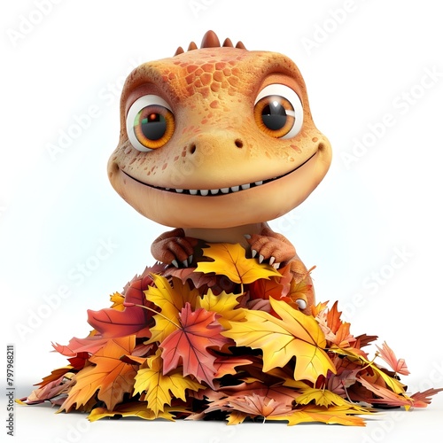Mischievous Baby Dinosaur P...