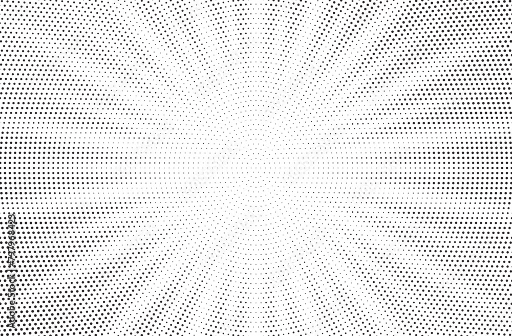Halftone gradient sun rays pattern. Abstract halftone vector dots background. monochrome dots pattern. Vector background in comic book style with sunburst rays and halftone. Retro pop art design. Halftone gradient sun rays pattern. Abstract halftone vector dots background. monochrome dots pattern. Vector background in comic book style with sunburst rays and halftone. Retro pop art design.