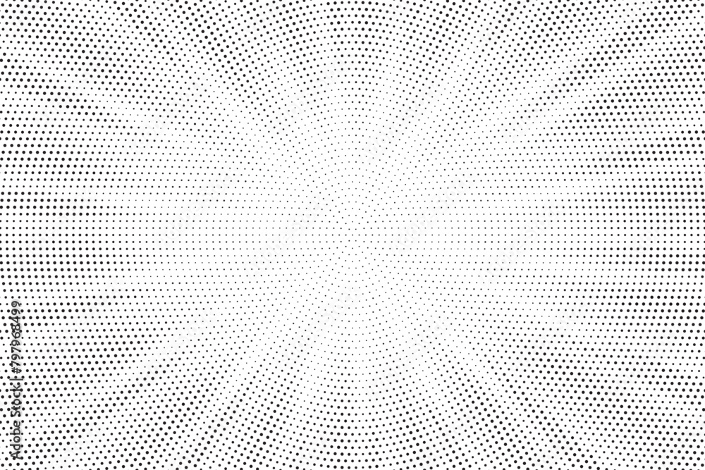 Halftone gradient sun rays pattern. Abstract halftone vector dots background. monochrome dots pattern. Vector background in comic book style with sunburst rays and halftone. Retro pop art design. Halftone gradient sun rays pattern. Abstract halftone vector dots background. monochrome dots pattern. Vector background in comic book style with sunburst rays and halftone. Retro pop art design.