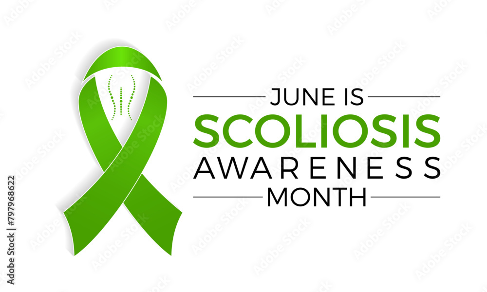 Scoliosis Awareness Month health awareness vector illustration. Disease prevention vector template for banner, card, background. Scoliosis Awareness Month health awareness vector illustration. Disease prevention vector template for banner, card, background.
