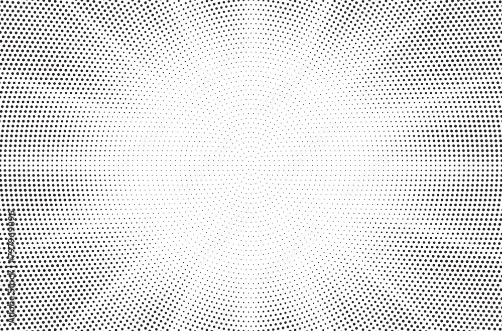 Halftone gradient sun rays pattern. Abstract halftone vector dots background. monochrome dots pattern. Vector background in comic book style with sunburst rays and halftone. Retro pop art design. Halftone gradient sun rays pattern. Abstract halftone vector dots background. monochrome dots pattern. Vector background in comic book style with sunburst rays and halftone. Retro pop art design.