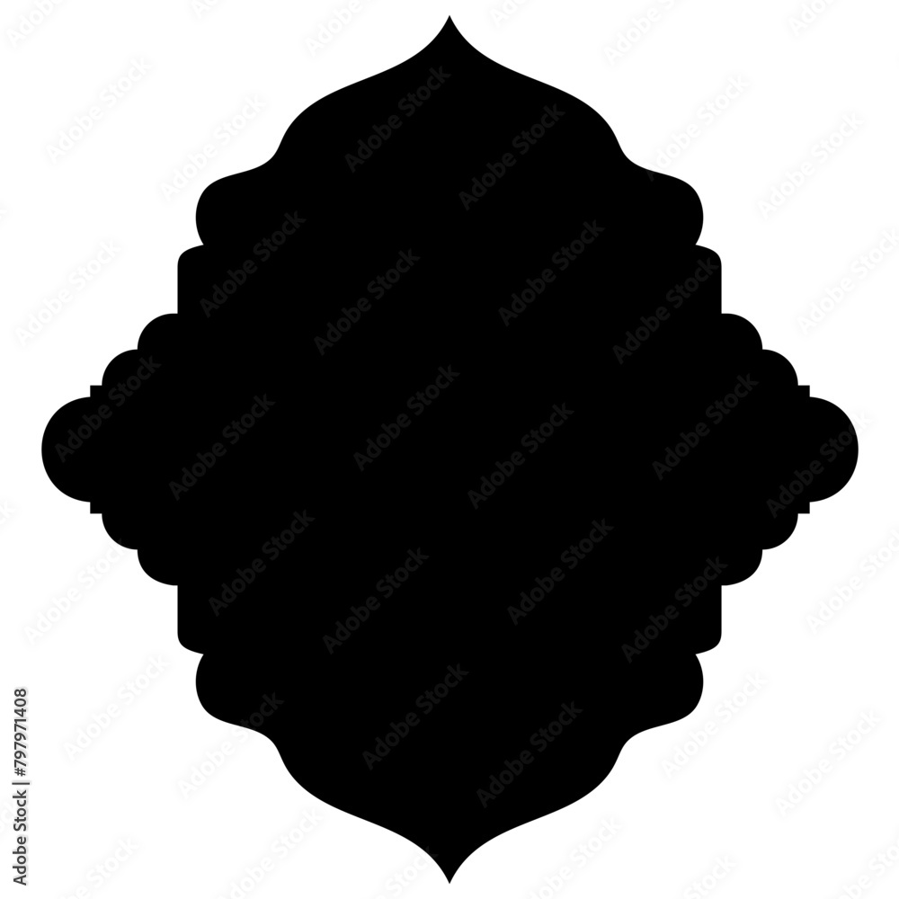 Islamic Label Emblem Shape Glyph Pictogram symbol visual illustration Islamic Label Emblem Shape Glyph Pictogram symbol visual illustration