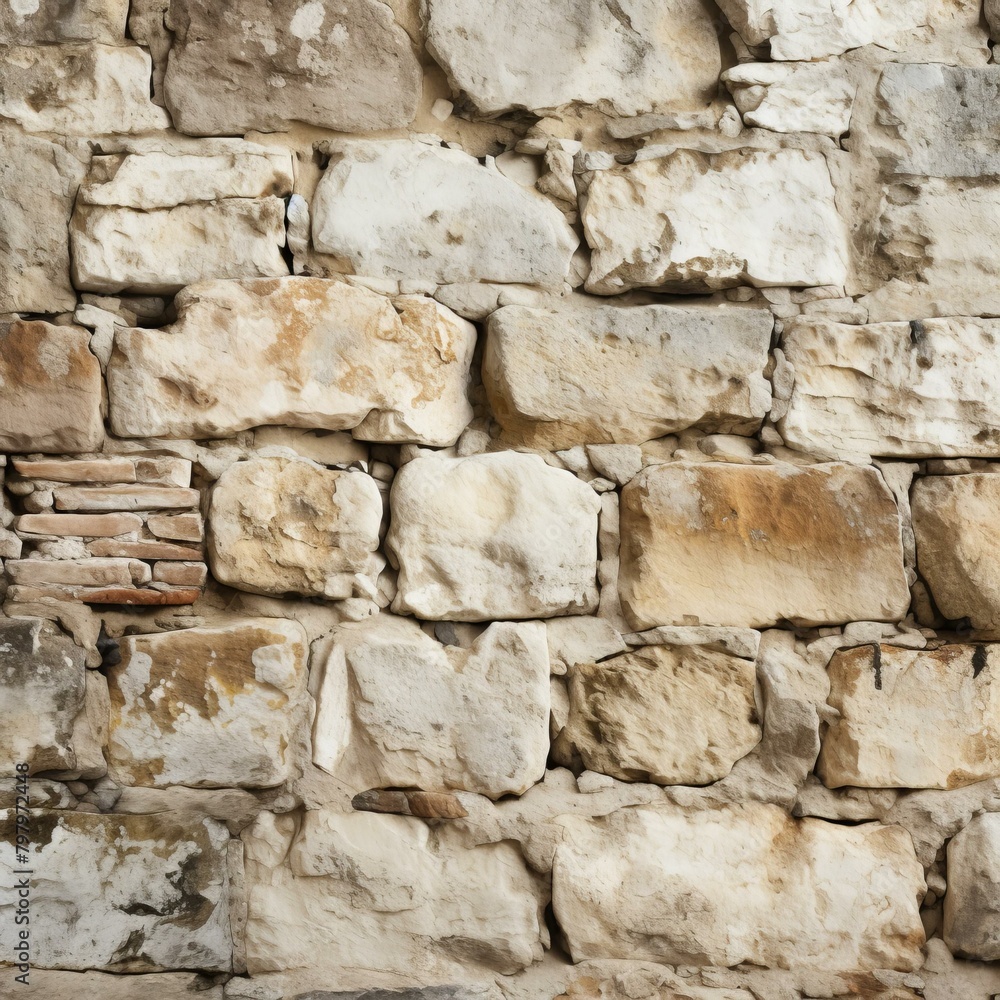 b'Ancient stone wall texture background' b'Ancient stone wall texture background'