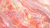 Sunset Pink Marble Texture, Soft Glow and Serene Patterns