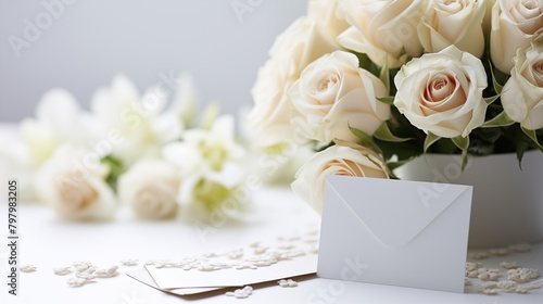 Through a heartfelt card and vibrant flowers, love and gratitude are beautifully expressed, conveying heartfelt sentiments with grace and beauty.
 photo