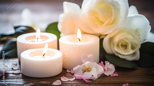 For Mother s Day  a soothing spa awaits  complete with flickering candles  offering relaxation and rejuvenation in a tranquil atmosphere. 