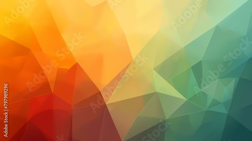 abstract geometric background generator featuring a colorful array of shapes and sizes, including a