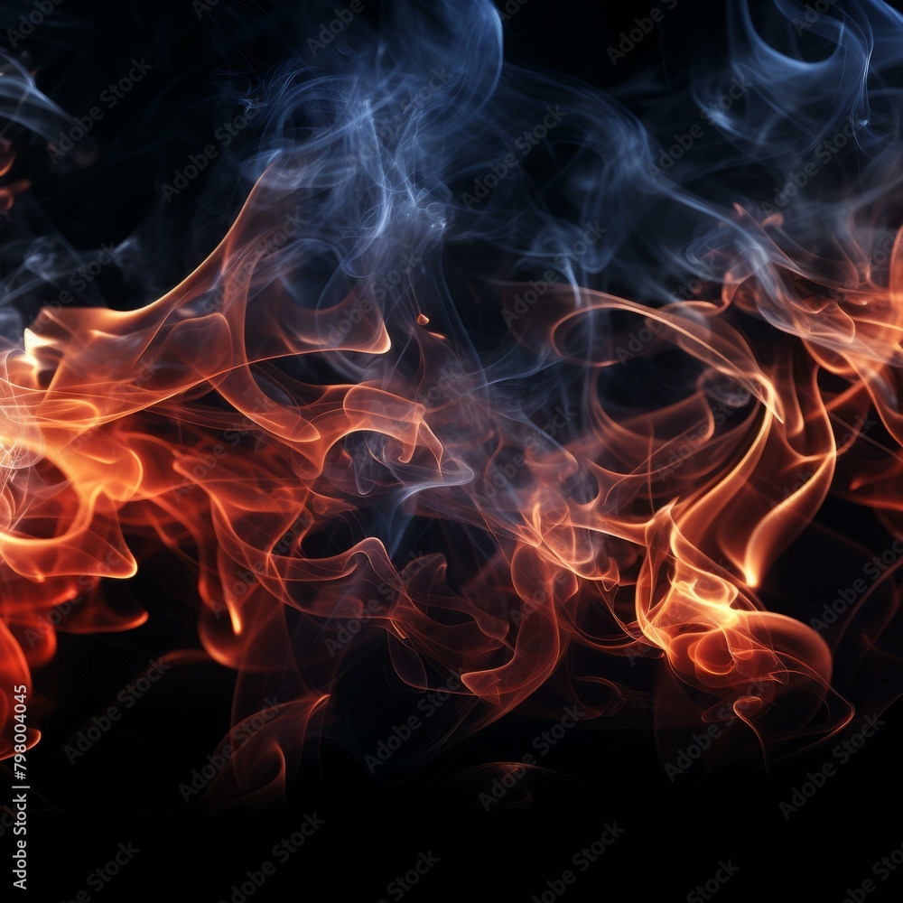 b'Fire and ice abstract background' b'Fire and ice abstract background'