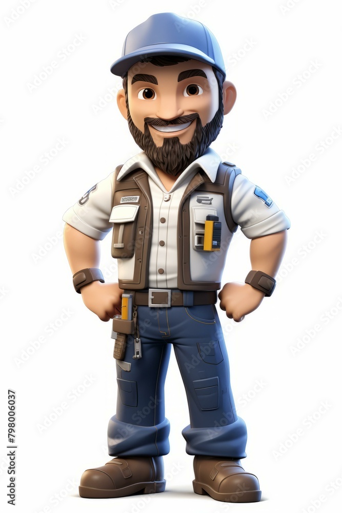 b'A cartoon image of a male construction worker' b'A cartoon image of a male construction worker'