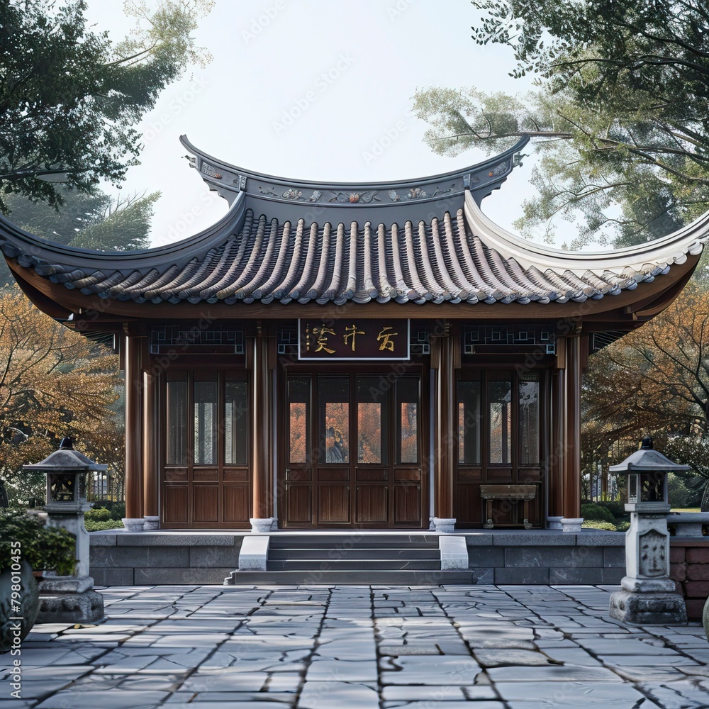 Old Style Tample Exterior ,Hindu Tample, Prayer hall Old Style Tample Exterior ,Hindu Tample, Prayer hall