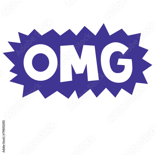 Sticker Pack - Bubble Speech SVG - Hello, hey, ok, amazing, nope, brav, wow, go, hi, omg, good, cool, nope, super, nice, happy