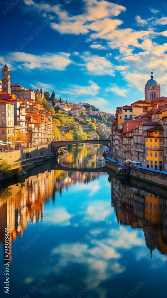 Obraz premium b'Scenic view of Porto, Portugal'