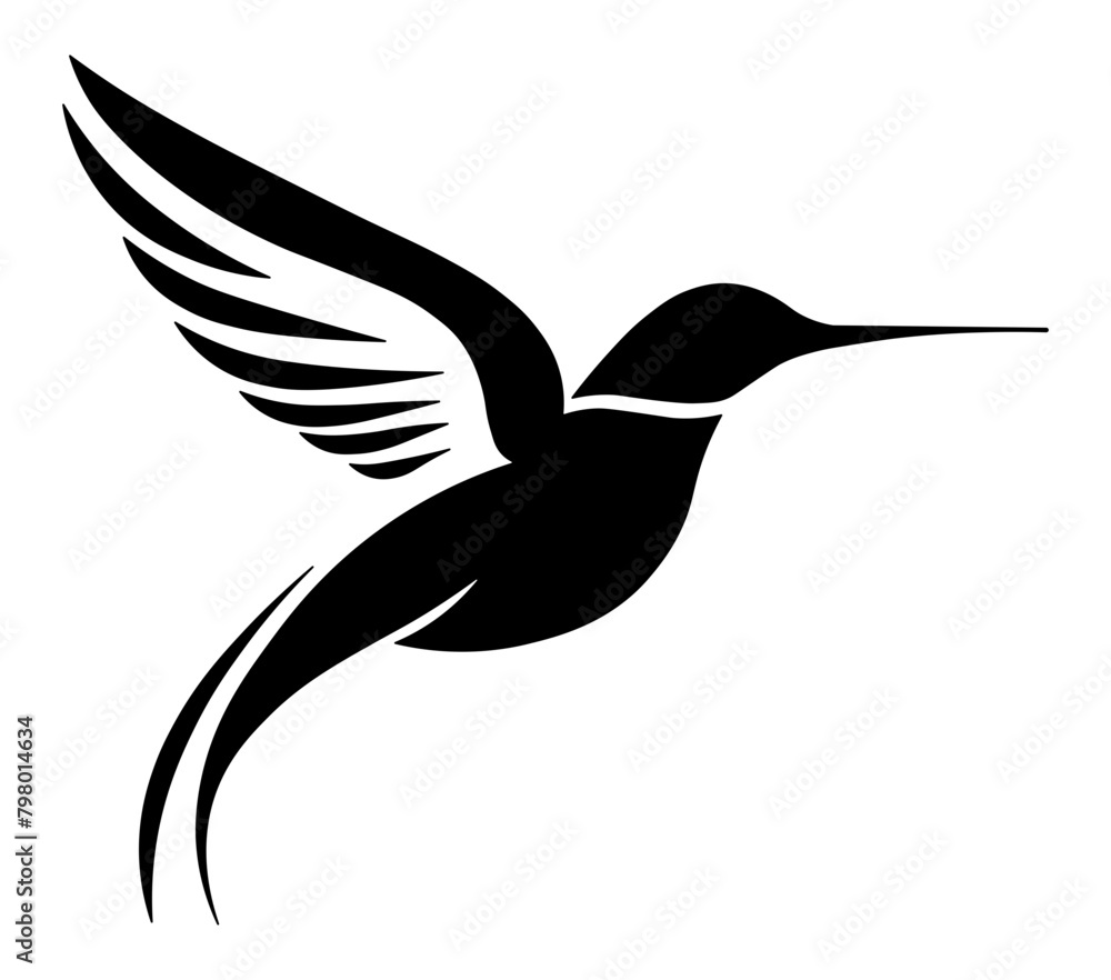 calibri bird black silhouette without background calibri bird black silhouette without background