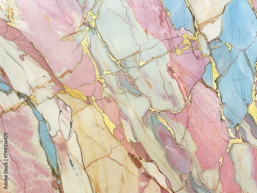 Ethereal Marbling. Soft Pinks and Blues Veined with Glimmers of Gold. Ethereal Marbling. Soft Pinks and Blues Veined with Glimmers of Gold.