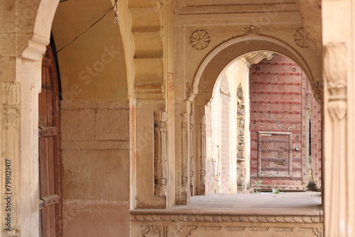 Wallpaper Mural Close-up view of an arched window at Mehrangarh Fort, Jodhpur, Rajasthan, India Torontodigital.ca