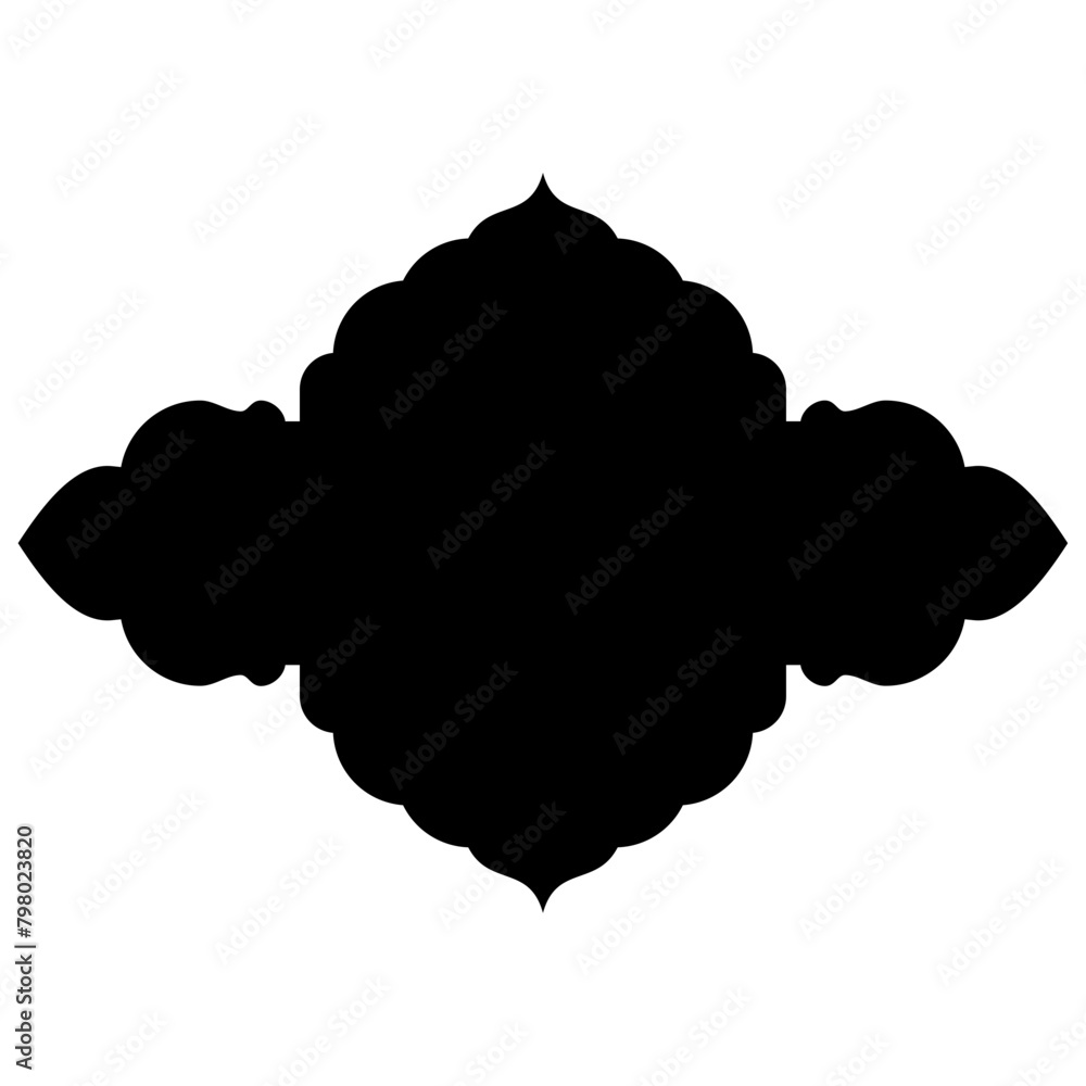 Islamic Label Emblem Shape Glyph Pictogram symbol visual illustration Islamic Label Emblem Shape Glyph Pictogram symbol visual illustration
