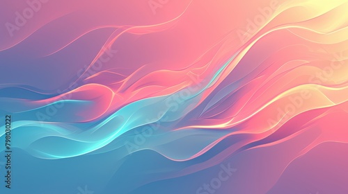 Dynamic abstract wavy background created with a touch of creativity in 2d illustration ideal for spicing up your banners flyers or brochures