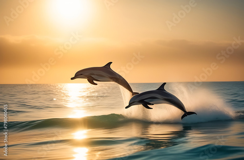 flying dolphins