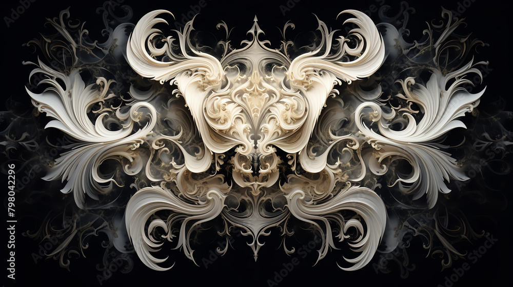 Rorschachlike patterns inviting interpretation and introspection Rorschachlike patterns inviting interpretation and introspection