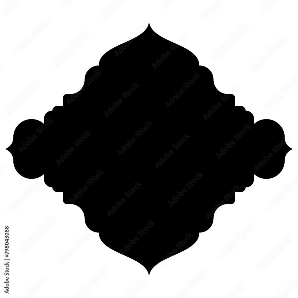 Islamic Label Emblem Shape Glyph Pictogram symbol visual illustration Islamic Label Emblem Shape Glyph Pictogram symbol visual illustration