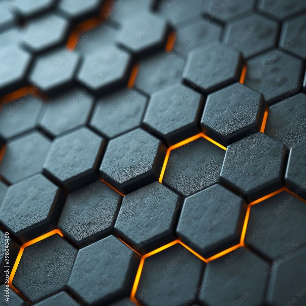 a 3d background with hexagons background a 3d background with hexagons background