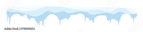 PNG, Snowballs and snow drifts winter decoration snowy elements. Snow caps, snowballs and drifts set. Cartoon pattern. Winter decorations. Seasonal elements for design. Vector illustration