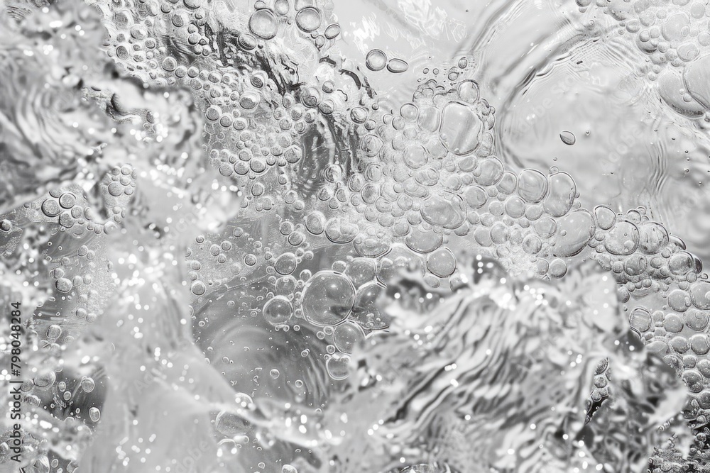 Black and white photo of bubbles in water. Suitable for various design projects Black and white photo of bubbles in water. Suitable for various design projects