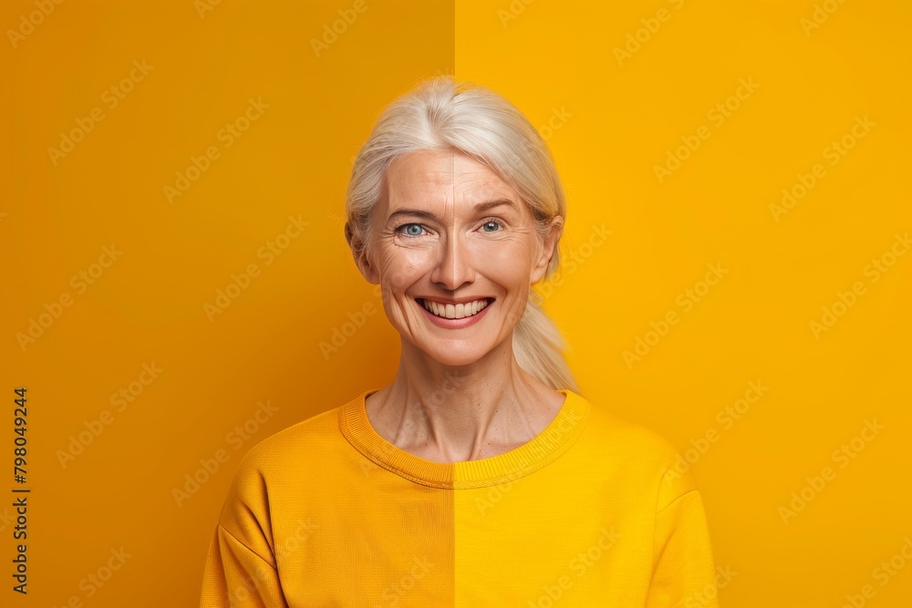 Generational health exploration and aging perceptions represented in a portrait regimen, tied to lifes aging solutions and skin elasticity transformations. Generational health exploration and aging perceptions represented in a portrait regimen, tied to lifes aging solutions and skin elasticity transformations.