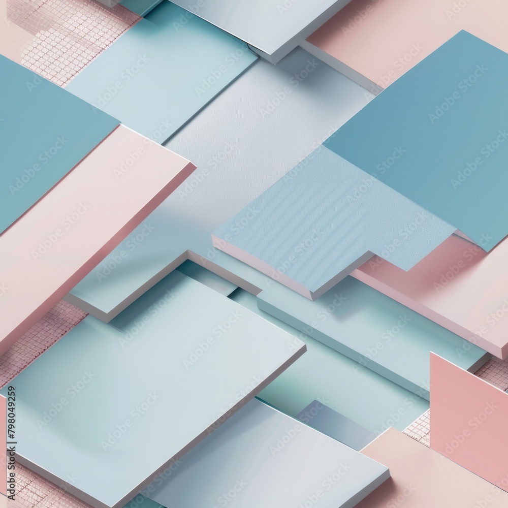 Colorful squares on a vibrant pink background, suitable for various design projects Colorful squares on a vibrant pink background, suitable for various design projects