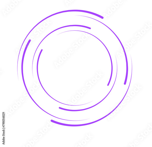 PNG, Set of colorful circle isolated on transparent background. Circular colored lines. Corporate, media, technology styles vector logo design template. Vector illustration