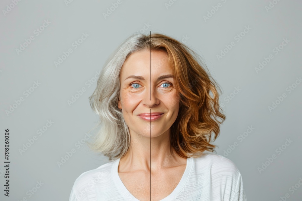 Being in lines of aging where facial defying meets age dynamics, emphasized by vitality in modern dermatological treatments. Being in lines of aging where facial defying meets age dynamics, emphasized by vitality in modern dermatological treatments.
