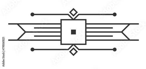 PNG, Golden geometric template in style of 1920s, art deco corners for borders and frames. Invitation, greeting swirl elements, baroque ink artwork. Vintage art deco corner set. Vector illustration