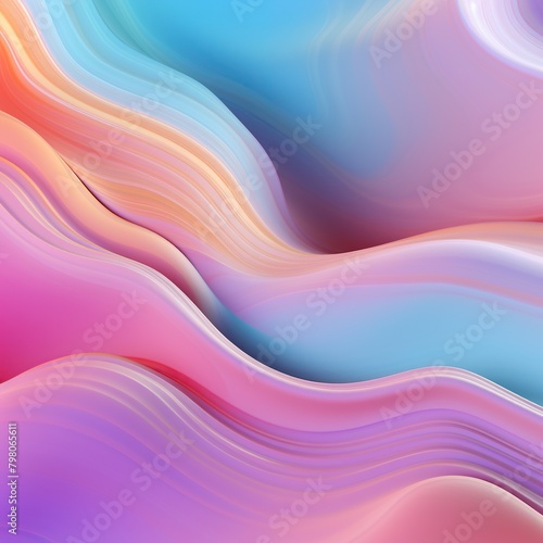 A colorful  abstract painting with a purple and pink background and a blue