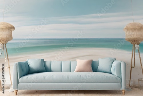sofa on the beach © Muhammad Zubair 