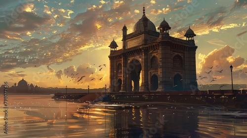 Gateway Of India Mumbai india independence day photo
