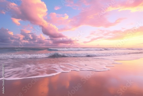 Beach sky backgrounds outdoors. © Rawpixel.com