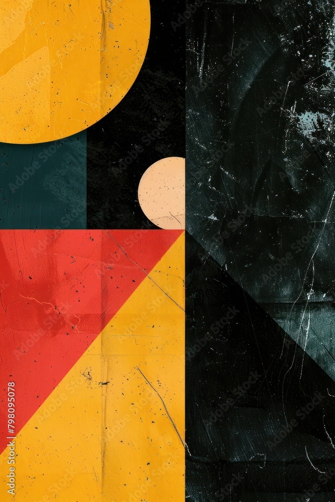 Naklejka premium Cinco De Mayo painting art modern art.