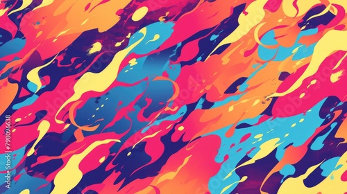 Explore this vibrant abstract color pattern designed to enhance your background texture photo