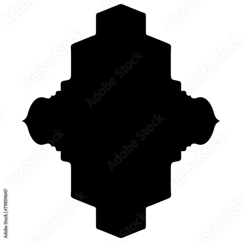 Islamic Label Emblem Shape Glyph Pictogram symbol visual illustration