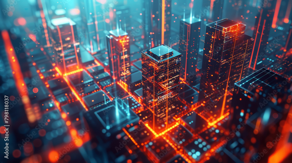 Blockchain data town Blockchain data town