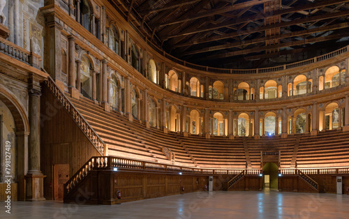 Farnese theatre (Teatro Farnese) - renaissance theatre © dimamoroz