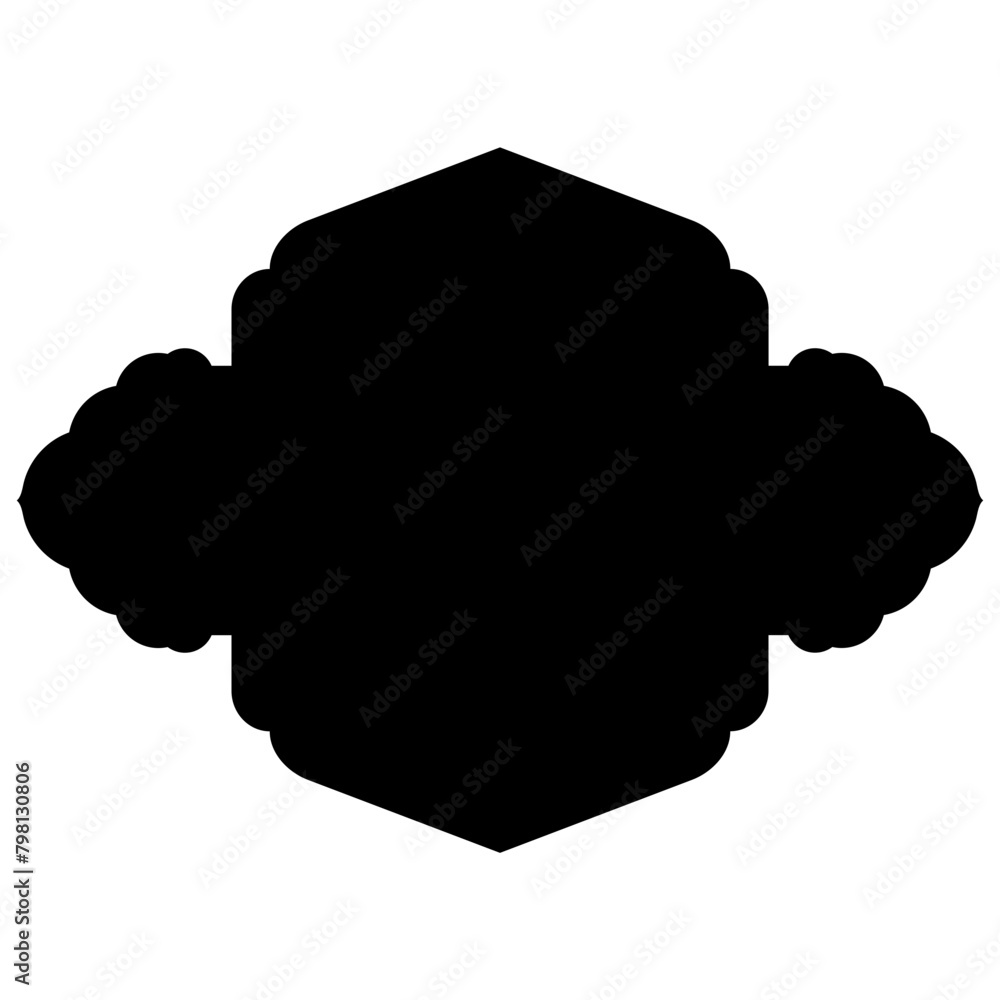 Islamic Label Emblem Shape Glyph Pictogram symbol visual illustration Islamic Label Emblem Shape Glyph Pictogram symbol visual illustration