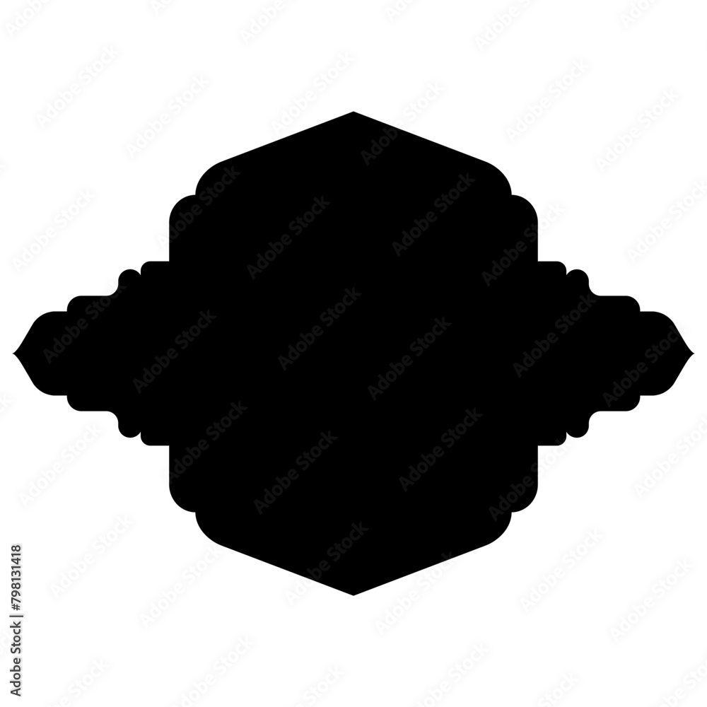 Islamic Label Emblem Shape Glyph Pictogram symbol visual illustration Islamic Label Emblem Shape Glyph Pictogram symbol visual illustration