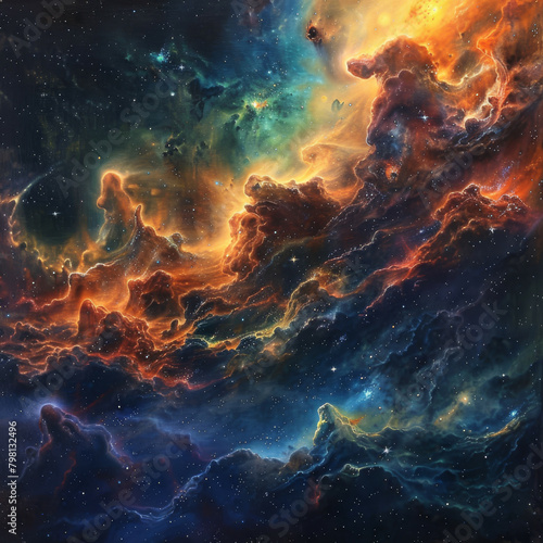 Beyond the Stars Views of the Universe and Nebulas © Andres