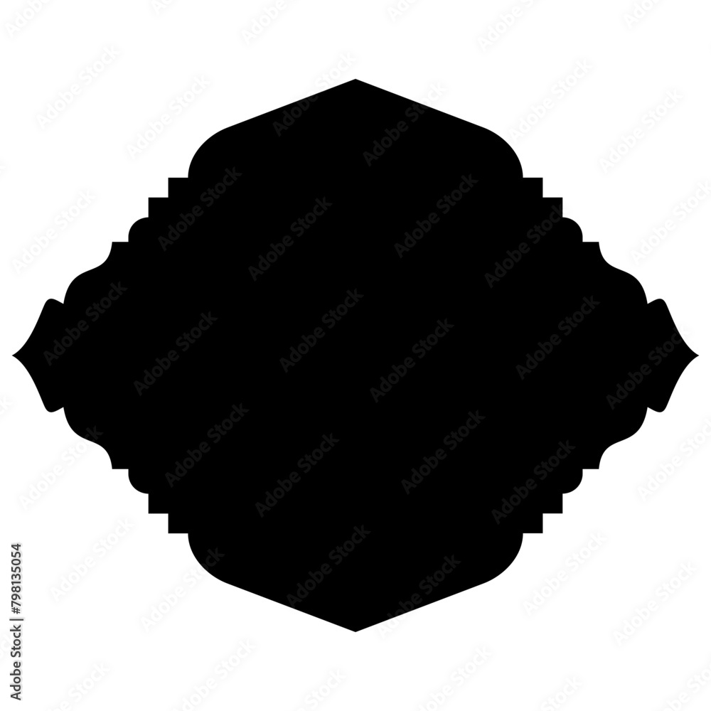 Islamic Label Emblem Shape Glyph Pictogram symbol visual illustration Islamic Label Emblem Shape Glyph Pictogram symbol visual illustration