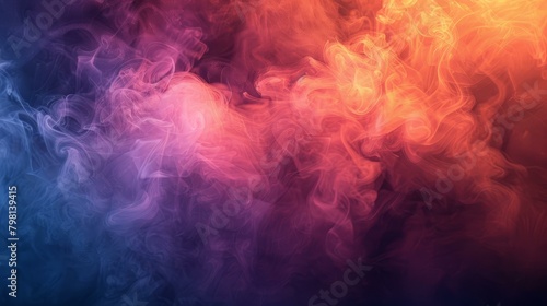 b'Colorful smoke background'