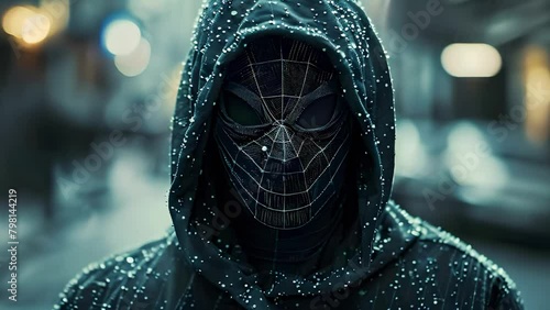 Anonymity Dilemma in Dark Web: Bitcoin Transactions Expose Potential Misuse. Concept Dark Web, Anonymity, Bitcoin Transactions, Misuse, Privacy photo